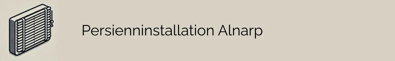 Persienninstallation Alnarp