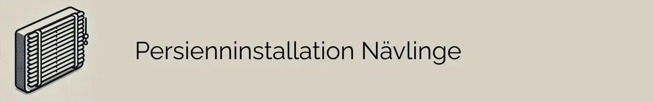 Persienninstallation Nävlinge