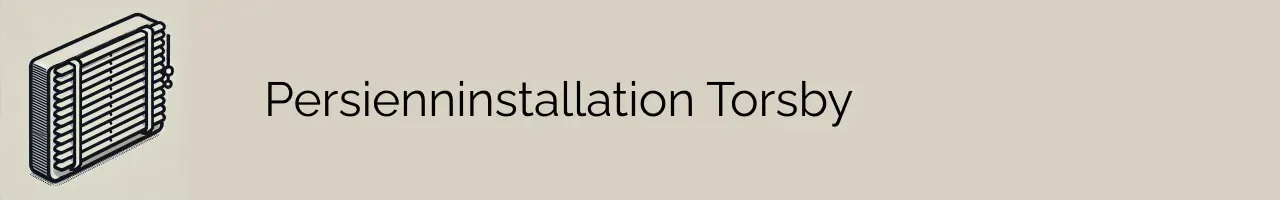 Persienninstallation Torsby