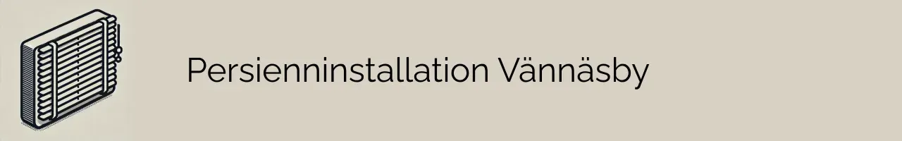 Persienninstallation Vännäsby